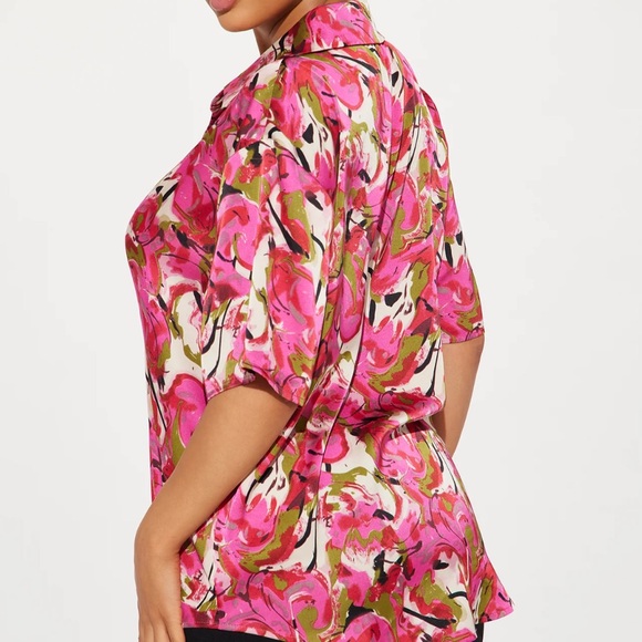 Abstract Blouse - Picture 3 of 5